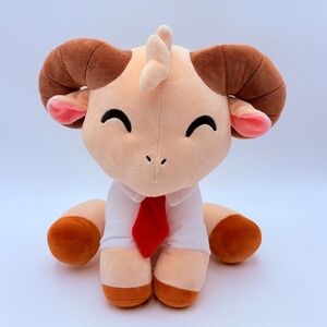 Youtooz Jschlatt Ram Plush 13 Inch Business Schlatt Sitting Soft Toy Figure